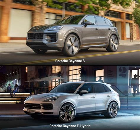 Cayenne Vs Cayenne Hybrid