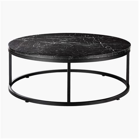 Cb2 Black Round Coffee Table