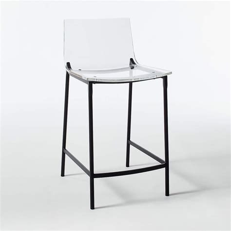 cb2 chiaro counter stool