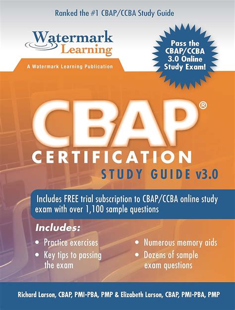 Reviews Cbap Certification Study Guide V3 0 References