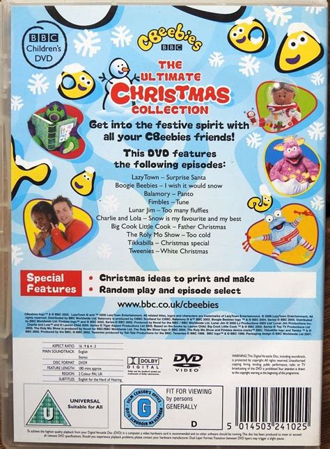 cbeebies the ultimate christmas collection