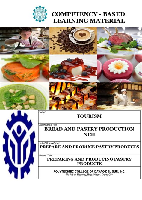 cblm prepare and produce pastry products