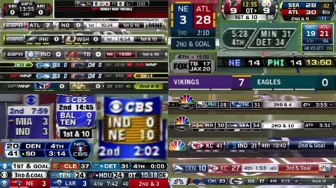 cbs nfl scoreboard