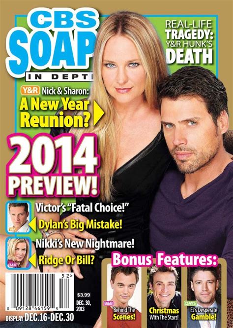 Cbs Soaps In Depth Comings And Goings