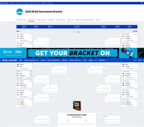 Cbs Sports Bracket Error
