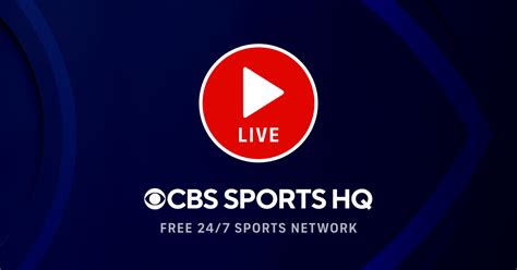 cbs sports network free live stream