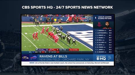 cbs sports network live streaming
