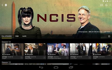 cbs watch full episodes free