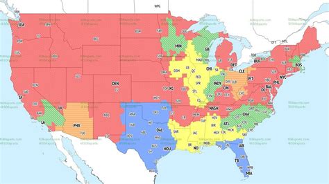 NFL 202223 season Week 4 Coverage map, TV schedule, channel and time
