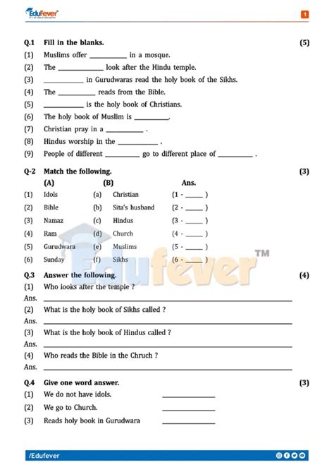 cbse evs syllabus for class 2