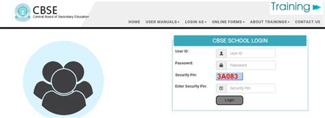 cbse online training portal login
