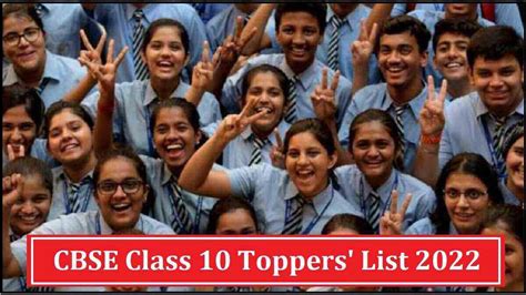 cbse result 2022 class 10 topper list