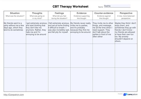 cbt talk therapy