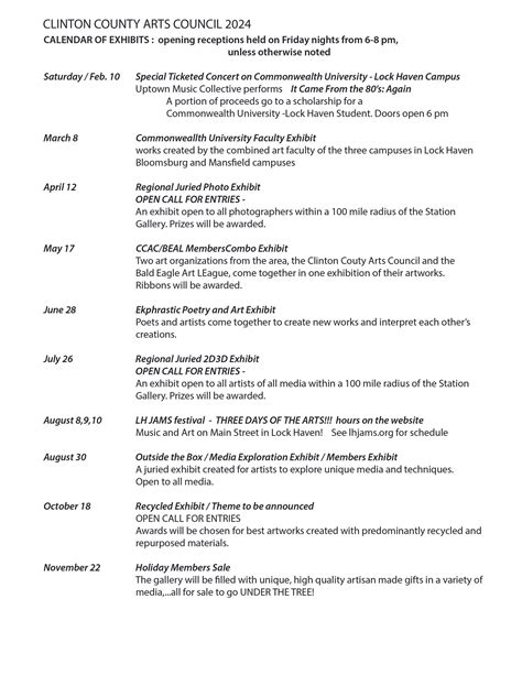 Ccac Fall 2024 Calendar
