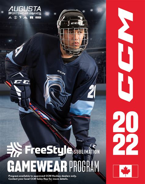 ccm hockey catalog 2022