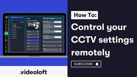Cctv Camera Video Settings