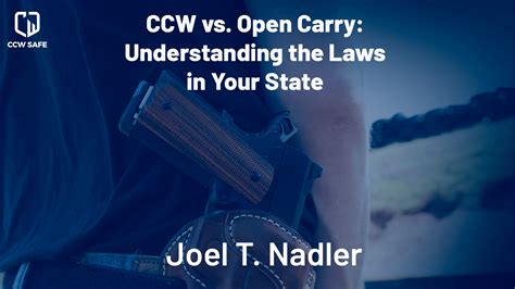 Ccw State Laws