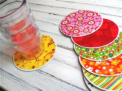CD Coasters DIY