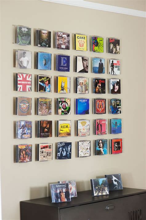 cd frames for the wall