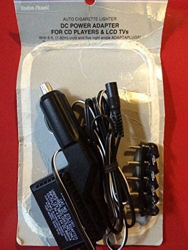Cd Player With Cigarette Lighter Adapter