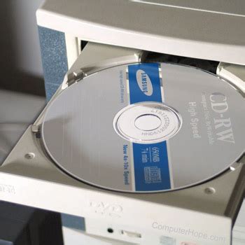 Cd-R Disc In Computer