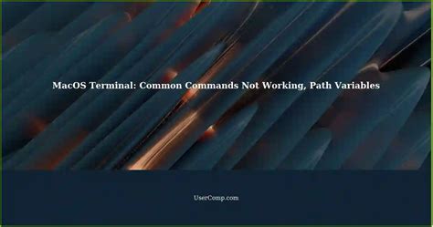 Cd.. Not Working In Terminal
