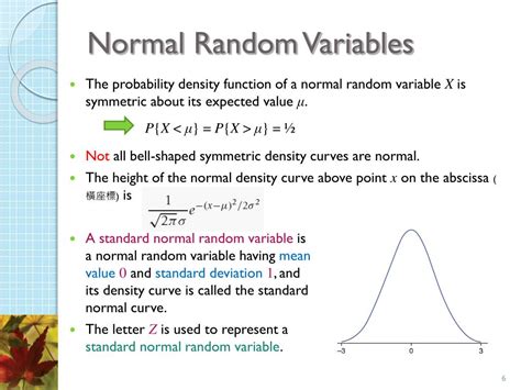 cdf of a normal random variable
