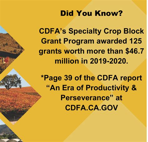 cdfa specialty crop grant program