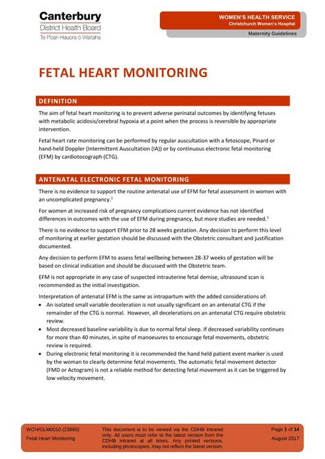 cdhb maternity guidelines