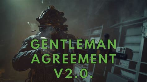 cdl mw2 gentlemen agreements