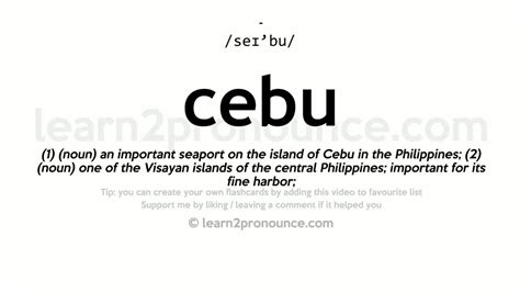 cebu meaning