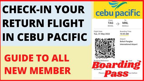 cebu pacific airlines check in