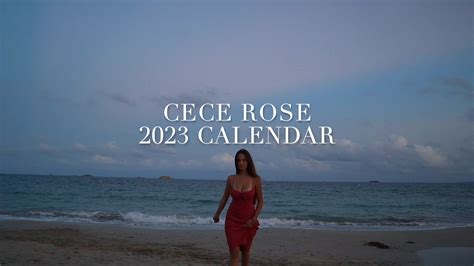 cece rose calendar leak