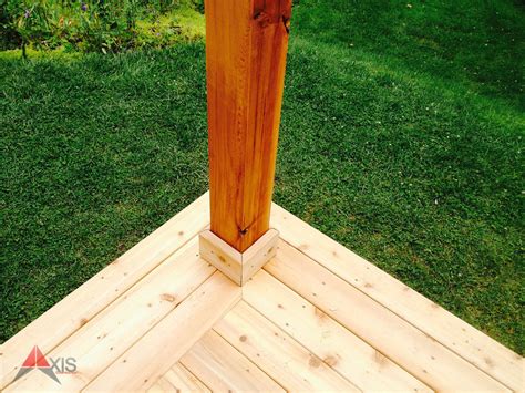 Cedar Deck Posts