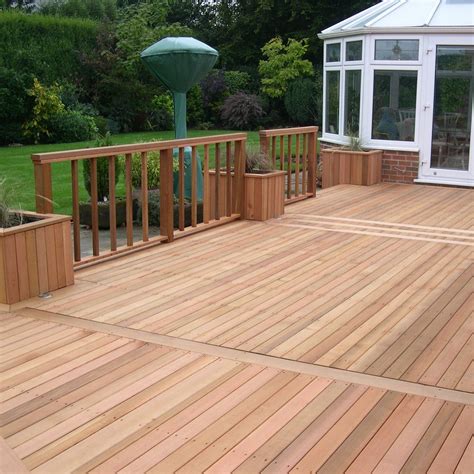 cedar deck wood