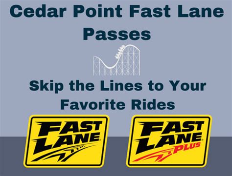 cedar point fast lane