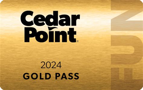 Cedar Point Hours Gold Pass