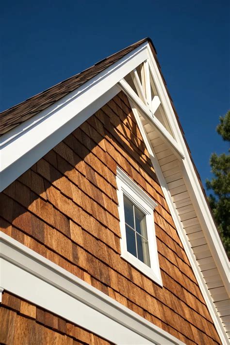 Cedar Shake Gable Install