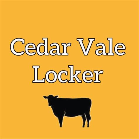 Cedar Vale Ks Locker