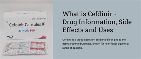 CefdInir Used For: Effective Treatment of Bacterial Infections