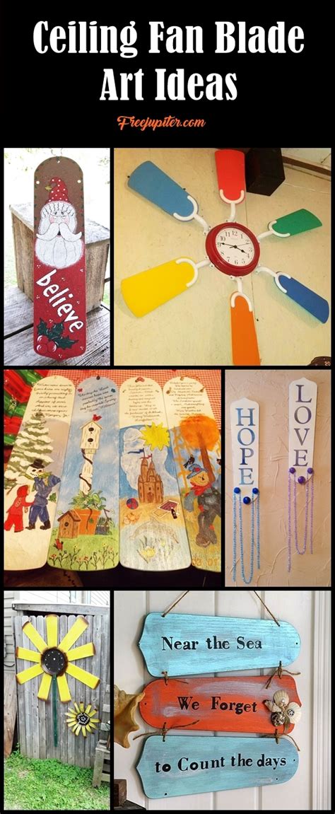 Ceiling Fan Blade Decorating Ideas