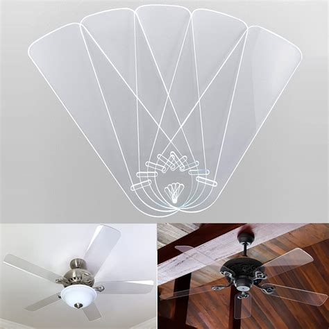 Ceiling Fan Clear Blades