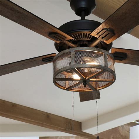 Ceiling Fan Dark Brown