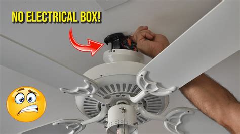 Ceiling Fan Install Without Box