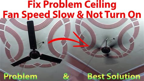 Ceiling Fan Not Running Fast Enough