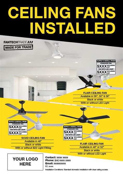 Ceiling Fan Specials