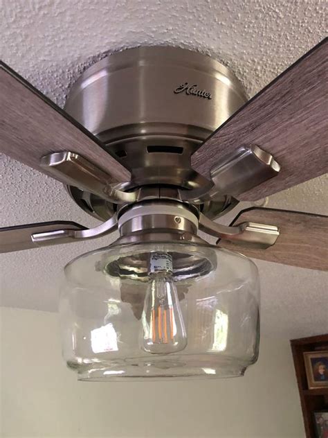 Ceiling Fans With Clear Globes