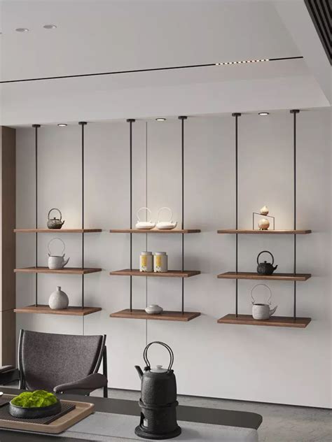 Ceiling Hanging Bookshelves