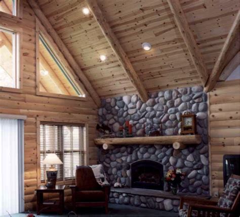 Ceiling Ideas For Log Cabin