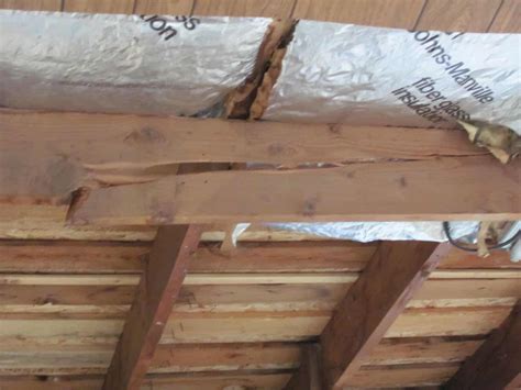Ceiling Joists Sagging